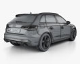 Audi RS3 Sportback 2018 3D-Modell
