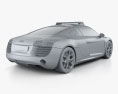 Audi R8 Policía Dubai 2015 Modelo 3D
