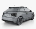 Audi A1 трехдверный 2018 3D модель