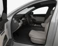 Audi A8 L with HQ interior 2016 3d model seats