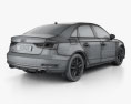 Audi S3 轿车 2016 3D模型