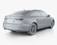 Audi S3 セダン 2016 3Dモデル