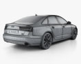 Audi A6 (C7) з детальним інтер'єром 2015 3D модель
