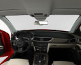 Audi A6 (C7) con interior 2015 Modelo 3D dashboard