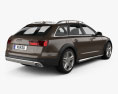 Audi A6 (C7) Allroad 2018 3d model back view