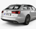 Audi A6 (C7) avant 2018 3D 모델 