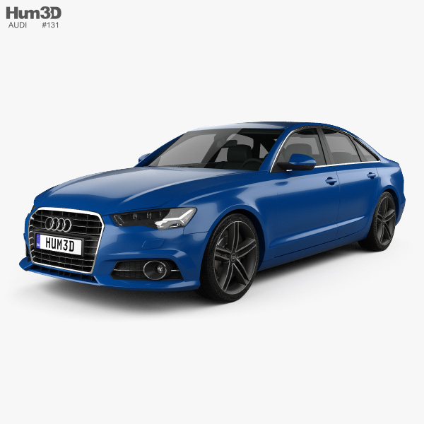 Audi A6 (C7) saloon 2018 3D model