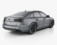 Audi A6 (C7) saloon 2018 3D模型