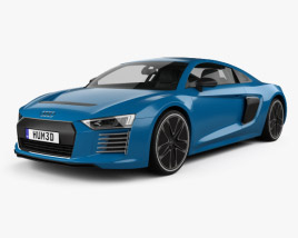 Audi R8 e-tron 2019 3D model