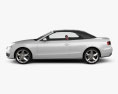 Audi A5 cabriolet with HQ interior 2012 3d model side view