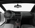 Audi A5 cabriolet with HQ interior 2015 3d model dashboard
