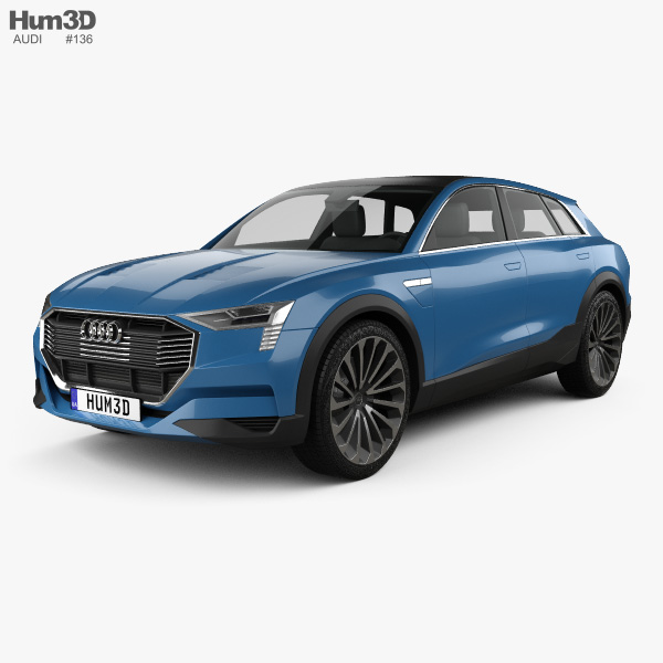 Audi E-tron Quattro 2015 3D model