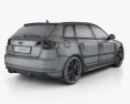 Audi S3 Sportback 2012 3D-Modell