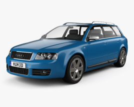3D model of Audi S4 Avant 2005