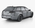 Audi S6 Avant 2008 3D 모델 