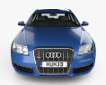 Audi S6 Avant 2008 3D 모델  front view