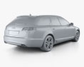 Audi S6 Avant 2008 3D модель