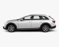 Audi A4 (B9) Allroad 2020 3d model side view