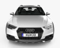 Audi A4 (B9) Allroad 2020 3d model front view