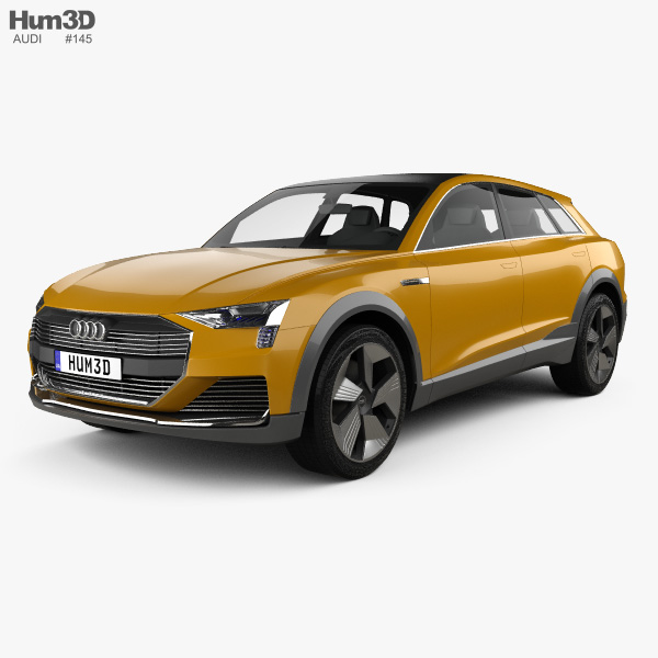 Audi h-tron quattro 2016 3D модель