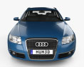 Audi A6 (C6) Avant 2008 Modelo 3D vista frontal