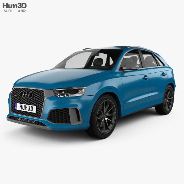 Audi RS Q3 Performance 2020 3D модель