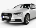 Audi A3 Sportback g-tron 2019 3D模型