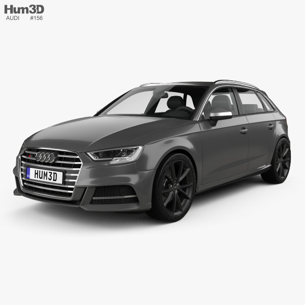 Audi S3 Sportback 2019 3D model