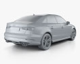 Audi A3 S-Line 2019 3D-Modell