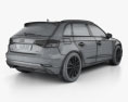 Audi A3 Sportback 2019 3d model