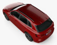 Audi Q5 S-Line 2016 3D模型 顶视图