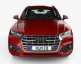Audi Q5 S-Line 2016 Modello 3D vista frontale