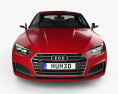 Audi S5 クーペ 2020 3Dモデル front view