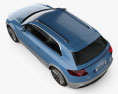 Audi Allroad Shooting Brake 2014 3D-Modell Draufsicht