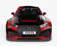 Audi RS3 LMS 2018 3D模型 正面图