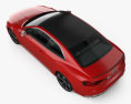 Audi RS5 coupe 2015 3D模型 顶视图