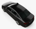 Audi A6 L (C7) saloon (CN) 2020 Modelo 3D vista superior