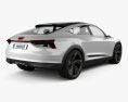 Audi E-tron Sportback 2015 Modelo 3D vista trasera