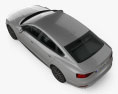 Audi A5 Sportback 2020 3D模型 顶视图
