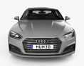 Audi A5 Sportback 2020 3D模型 正面图