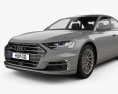 Audi A8 (D5) L 2020 3D模型