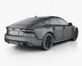 Audi RS7 (4G) Sportback Performance 2018 3D модель