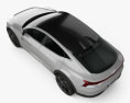 Audi Elaine 2017 Modello 3D vista dall'alto