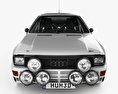 Audi Quattro A2 1981 3d model front view