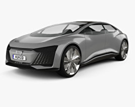 3D model of Audi Aicon 2017