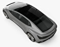 Audi Aicon 2017 Modèle 3d vue du dessus