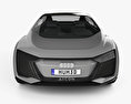 Audi Aicon 2017 Modello 3D vista frontale