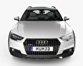 Audi A4 (B9) Allroad з детальним інтер'єром 2020 3D модель front view