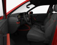 Audi Q2 S-Line con interni 2020 Modello 3D seats