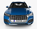 Audi SQ5 2020 3d model front view